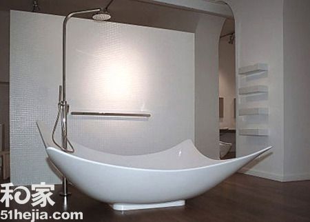 惊艳浴缸9例 打造冬天里的热情浴室（组图） 
