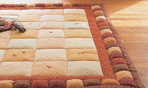 碎布DIY精心打造 快速制作地毯新法宝(组图) 