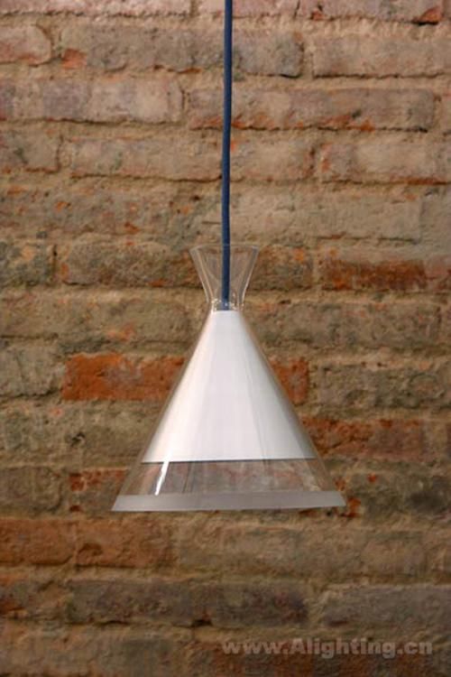 三色灯罩 简约玻璃吊灯Beira Lamp(组图) 