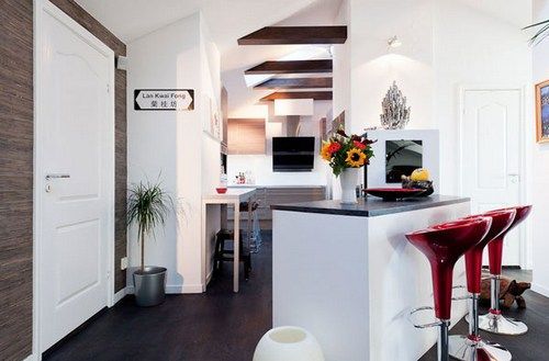 天然材质创造性设计 瑞典奢华公寓