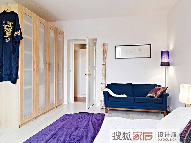 88平米的色彩斑斓公寓 经典北欧风格的美丽家 