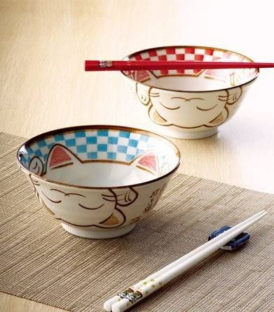 可爱日式风小碗 精制餐具为美食加分(组图) 