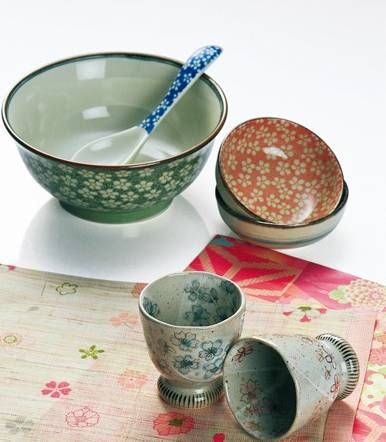 可爱日式风小碗 精制餐具为美食加分(组图) 