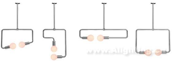电路图对头吊灯 灯泡眼眼相看(组图) 