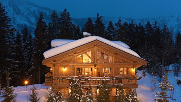 雪中的浪漫 Le Portetta法国木屋酒店(组图) 