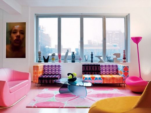 纽约设计师“漫游仙境”公寓室内设计(组图) 