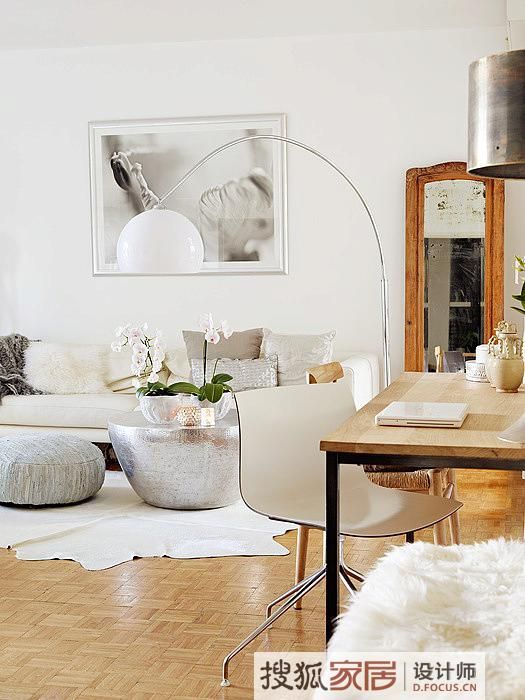 挪威女设计师的巴黎公寓 用心装扮一室浪漫 
