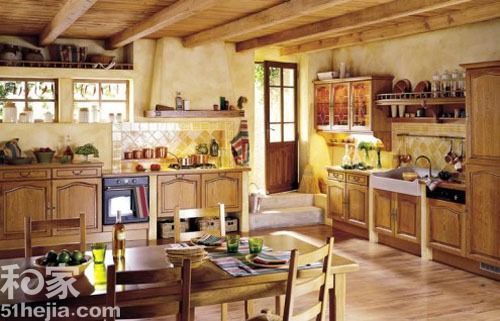 浪漫气息弥漫 11个法式乡村厨房样板间（图） 