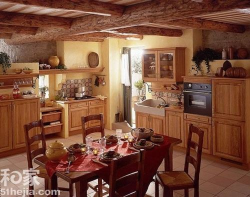 浪漫气息弥漫 11个法式乡村厨房样板间（图） 