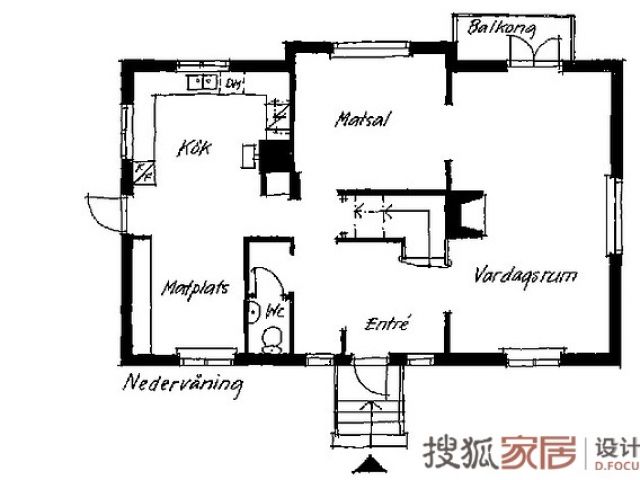 50年代别墅的现代风格 瑞典夫妻的宜家美宅 