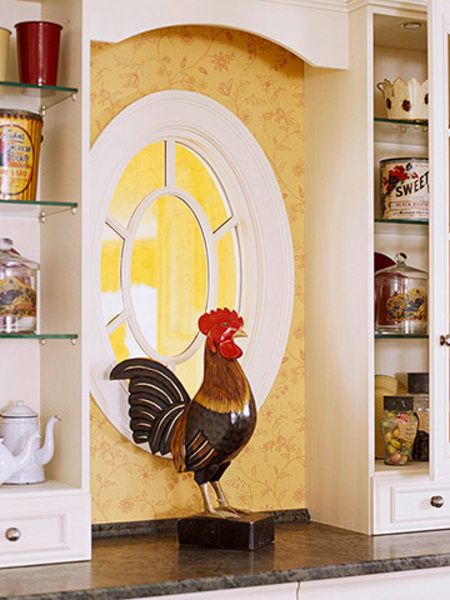 五彩斑斓 创意壁纸完美装饰你的厨房 （图） 
