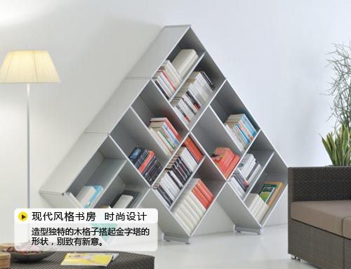 美式/现代/中式 3种主流书房风格展示(组图) 