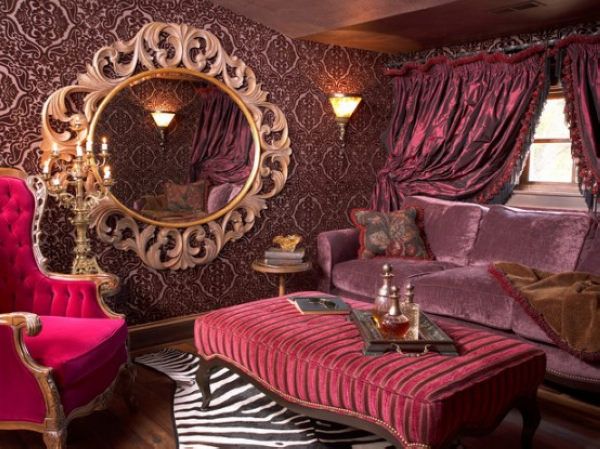 女孩和女人的最爱风格  非常浪漫房间设计 