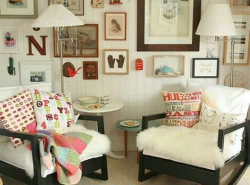 轻松自在的布艺装饰 为你打造舒适的客厅