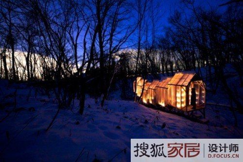 野外圣器 易组装拆卸的休闲小屋 