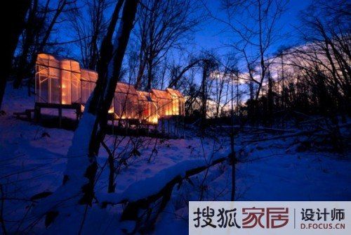 野外圣器 易组装拆卸的休闲小屋 