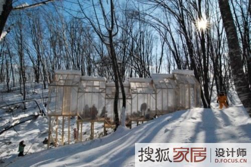 野外圣器 易组装拆卸的休闲小屋 