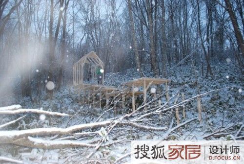 野外圣器 易组装拆卸的休闲小屋 