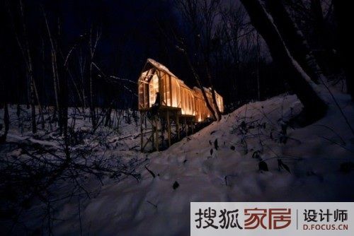 野外圣器 易组装拆卸的休闲小屋 