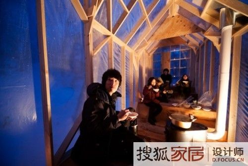 野外圣器 易组装拆卸的休闲小屋 