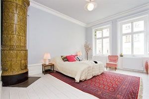白色木质地板点亮雅致粉嫩公寓