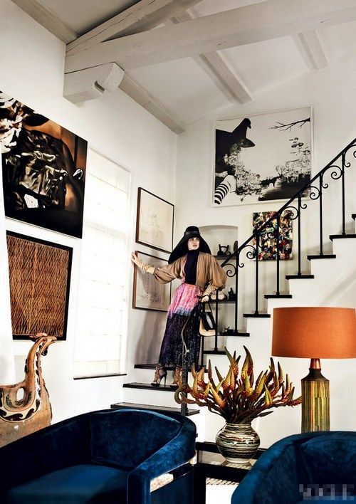 时尚摄影师 马里奥·特斯蒂诺的洛杉矶宅邸 