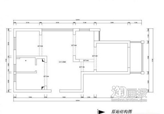 黑白灰现代风 102平简约温馨3室2厅（组图） 