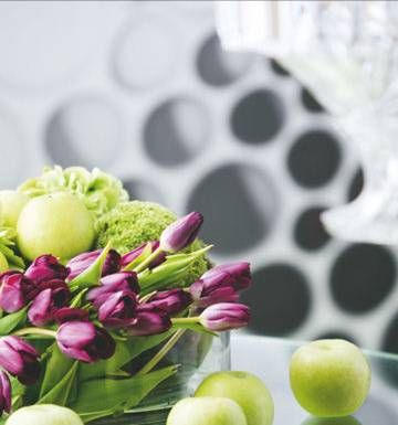 健康实惠富有美感的蔬果鲜花 装饰节日餐桌 