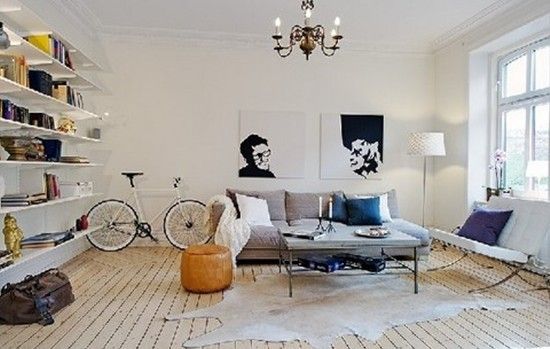 流行与古典混搭 家装87平完美小公寓(组图) 