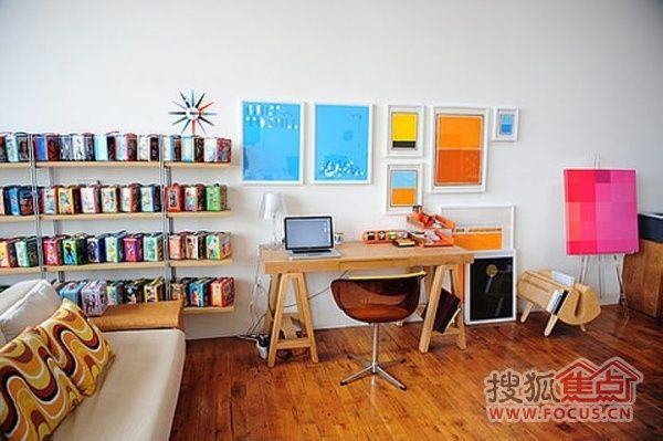 小小书房里大有创意 打造你梦想中的工作室  