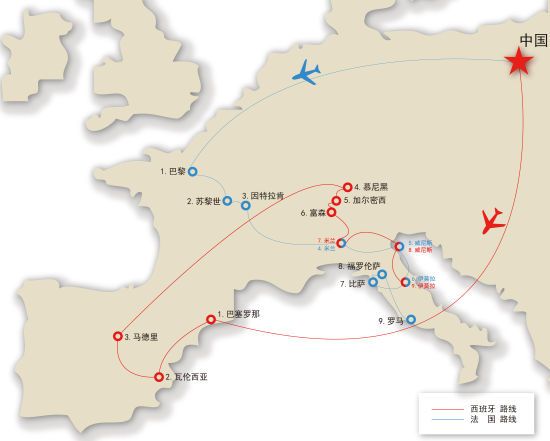 2012年欧洲筑巢之路全面起航