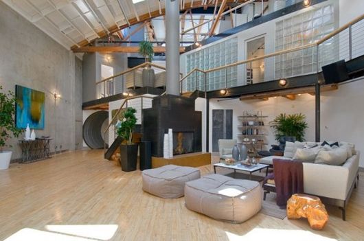 旧金山舒适的超大空间LOFT设计 享受轻松生活 