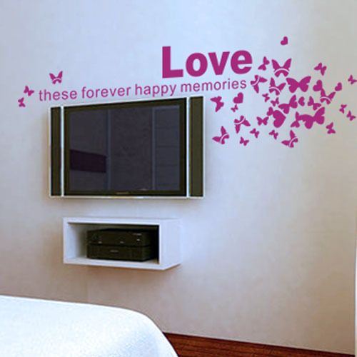 留下美好的印象 浪漫卧室墙贴推荐（组图） 