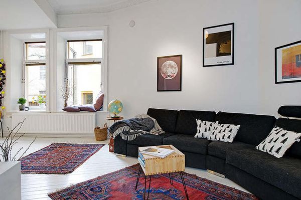 50平米也温馨 明亮温暖的瑞典公寓（组图） 