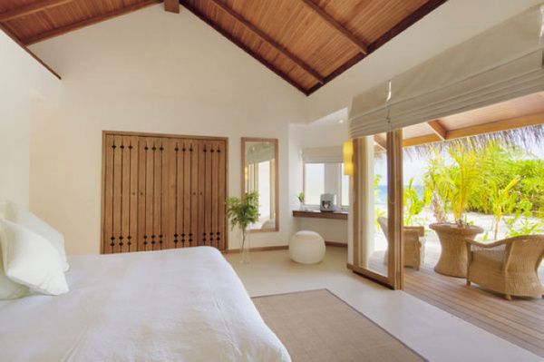 马尔代夫奢华酒店 木地板打造舒适家居(组图) 