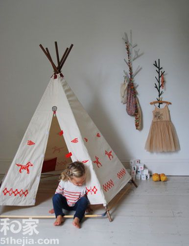 在家也能野营 12个帅气儿童帐篷设计（组图） 