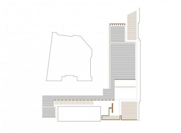 戏剧化公寓设计 浅色地板分割抽象空间(组图) 