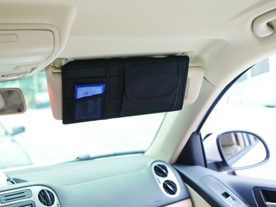 车内挡板挂袋，1680D牛津布，坚实耐用，可置于前挡板处使用