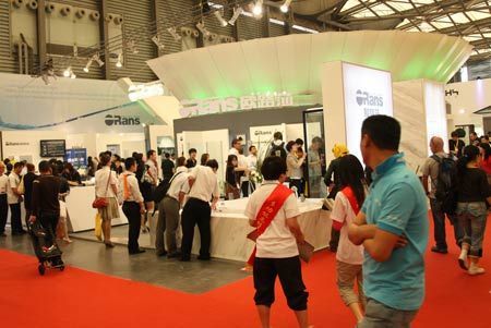 欧路莎2011年上海展会现场