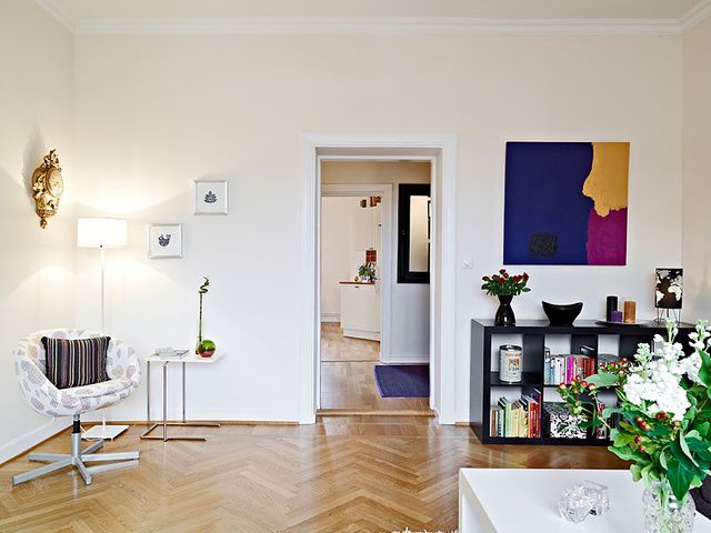 简约色彩控的最爱 一室一厅北欧风公寓(组图) 