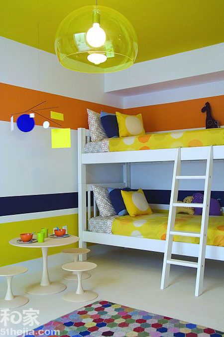 11个儿童房配色方案 炫起欢乐无忧童年（图） 