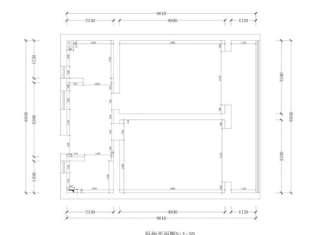 二手老公房大改造 55平米清新蓝白童话世界 