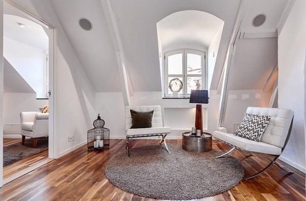 简洁现代风 强化地板装斯德哥尔摩公寓(组图) 