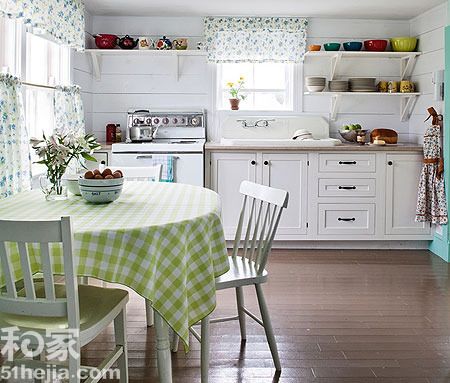 简陋小厨房变身记 10个厨房装饰技巧（组图） 