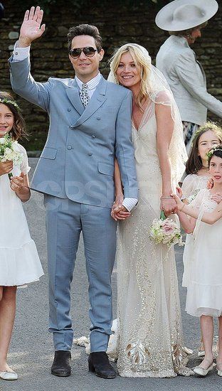 嘉宾最重量级的婚礼 Kate Moss再开花（图） 