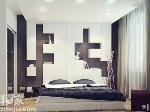 枕卧时尚 12个现代风格卧室设计推荐（组图） 