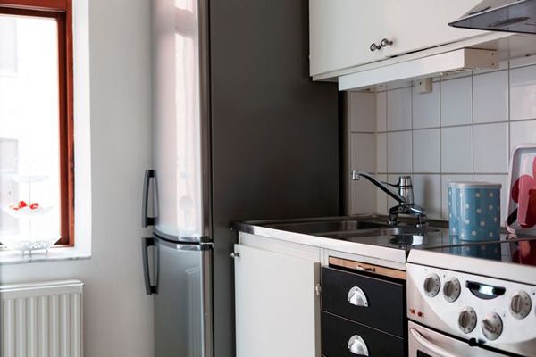 一个单间一厨一卫 36平方紧凑型单身公寓(图) 