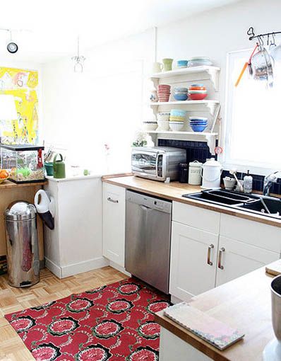 多款时尚厨房设计 小厨房空间扩容术(组图) 