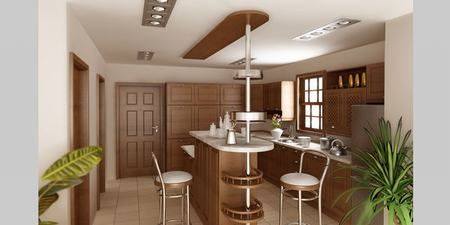 现代厨房装修典范 50款多样厨房风格设计(图) 