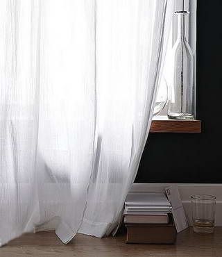 多款棉麻材质窗帘 打造自然主义风格家(组图) 